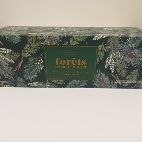 Illume Northern Woods Candle Gift Box Set of 3 Soy Candles - Picture 2 of 6